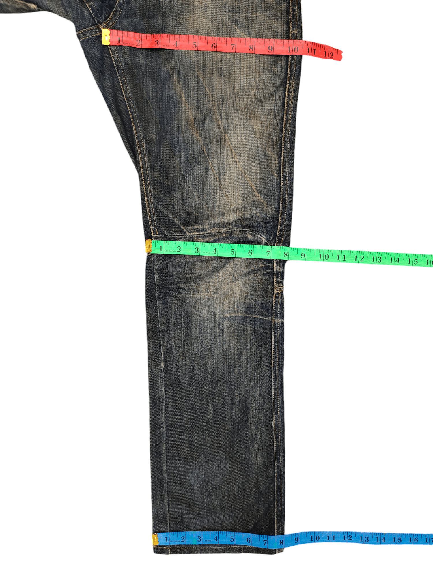 G-Star Vintage Y2k G-Star Raw 3310 Clawmark Distress Faded Jeans Size US 30 / EU 46 - 10 Thumbnail