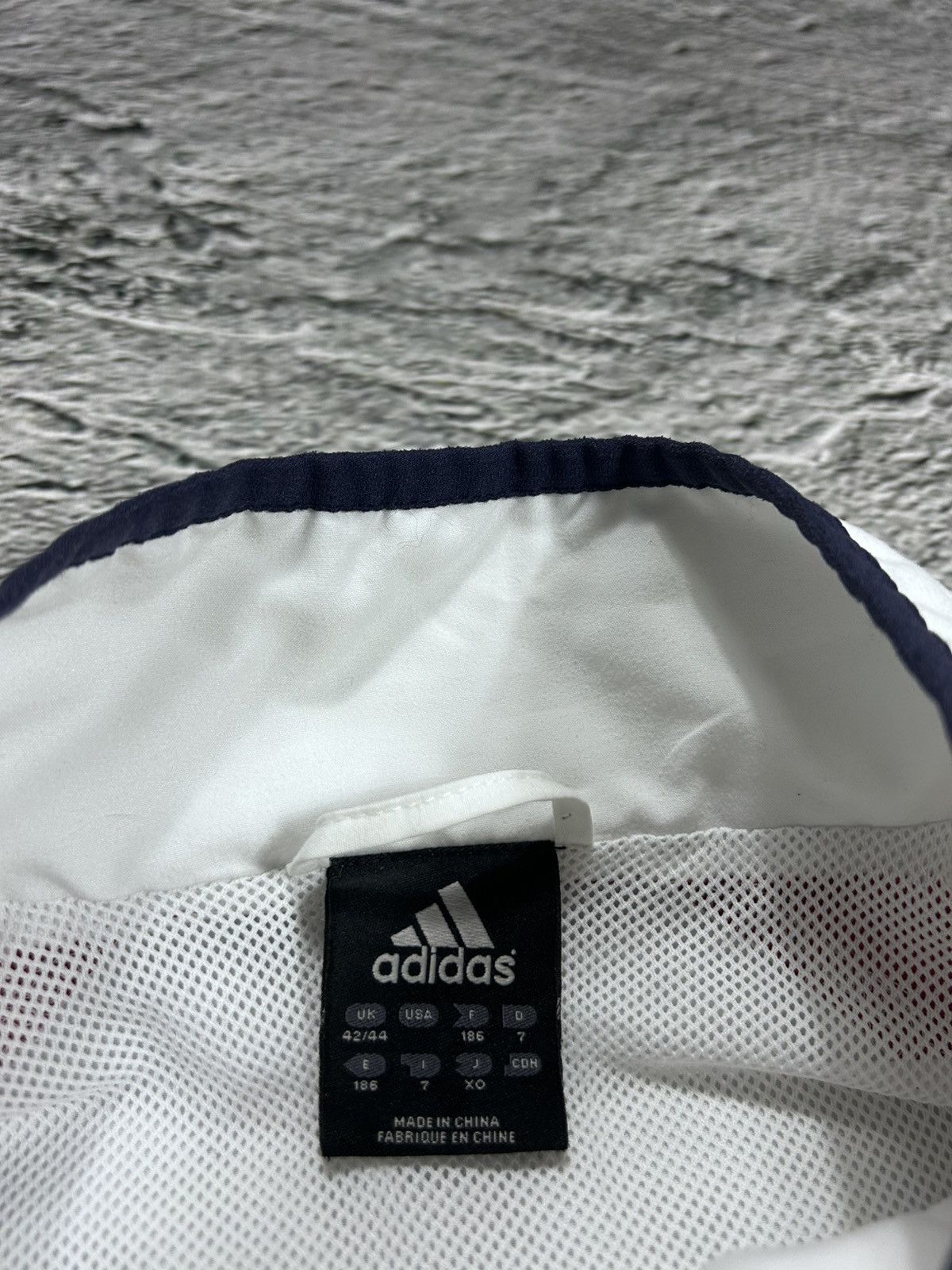Adidas × Vintage Adidas Bayern track jacket vintage white Y2K nylon zip Size US XL / EU 56 / 4 - 5 Thumbnail