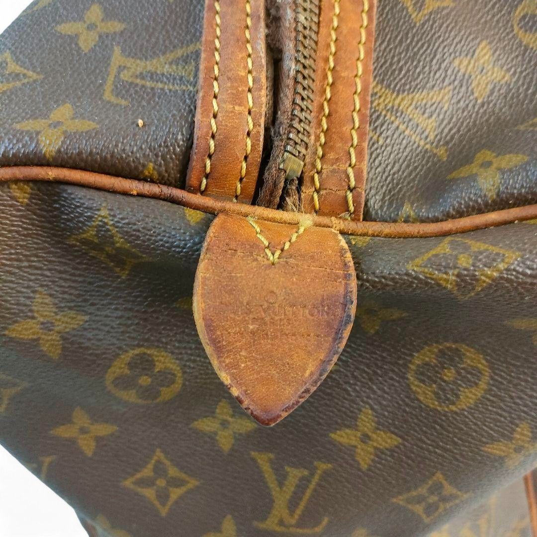 Louis Vuitton Louis Vuitton - Sax Pool 45 Leather Monogram Boston Handbag Size ONE SIZE - 4 Thumbnail