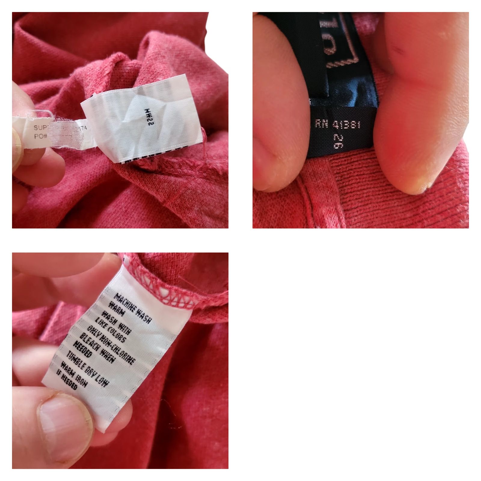Polo Ralph Lauren Polo Ralph Lauren Polo Shirt Men's Red Classic Fit, 100% Cotton, Size M Size US M / EU 48-50 / 2 - 8 Thumbnail