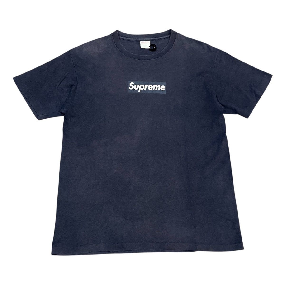 Supreme Box Logo Tee Supreme T Shirt Navy Blue Supreme Box Logo