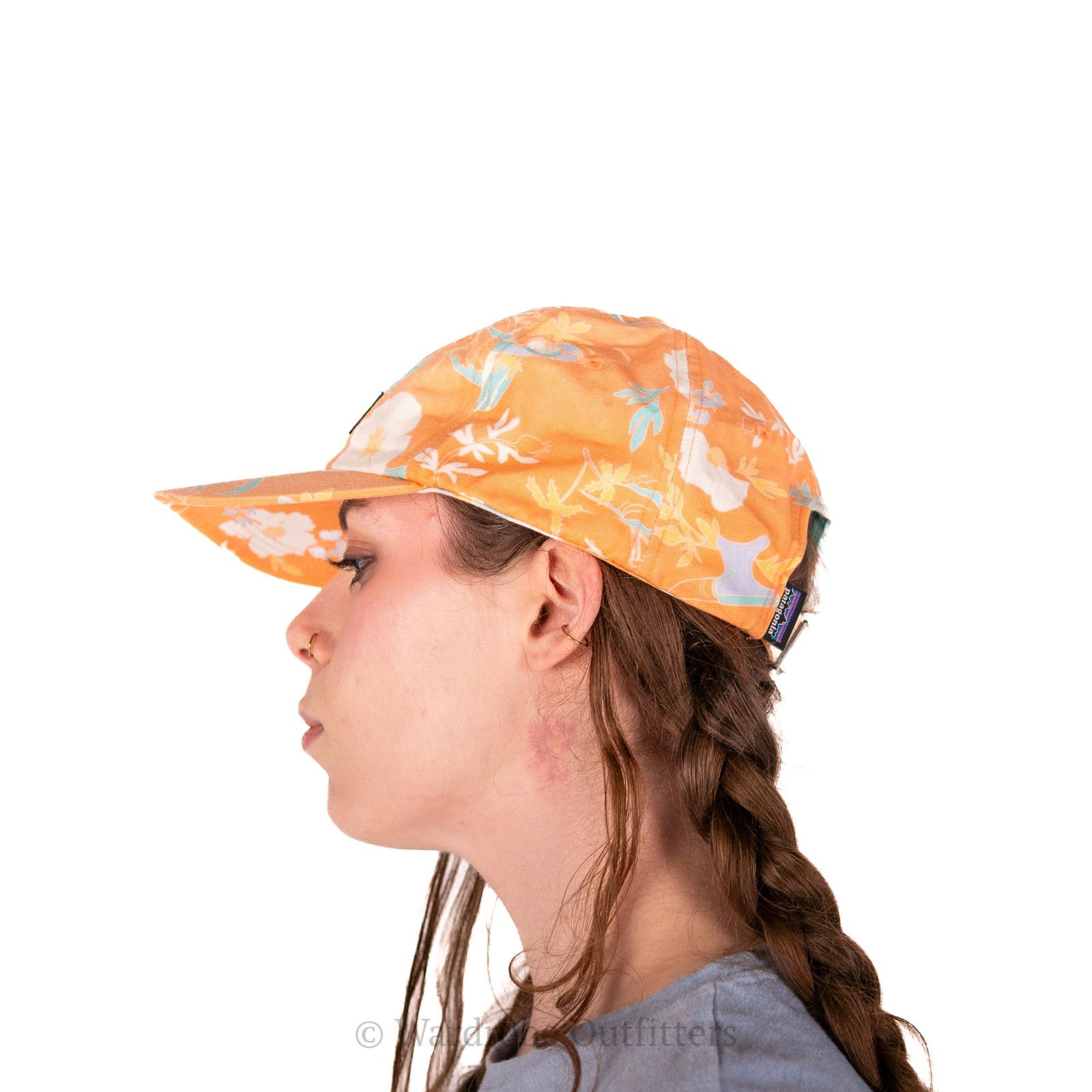 Patagonia Patagonia Cream Orange Palm Surf Hat Size ONE SIZE - 4 Thumbnail