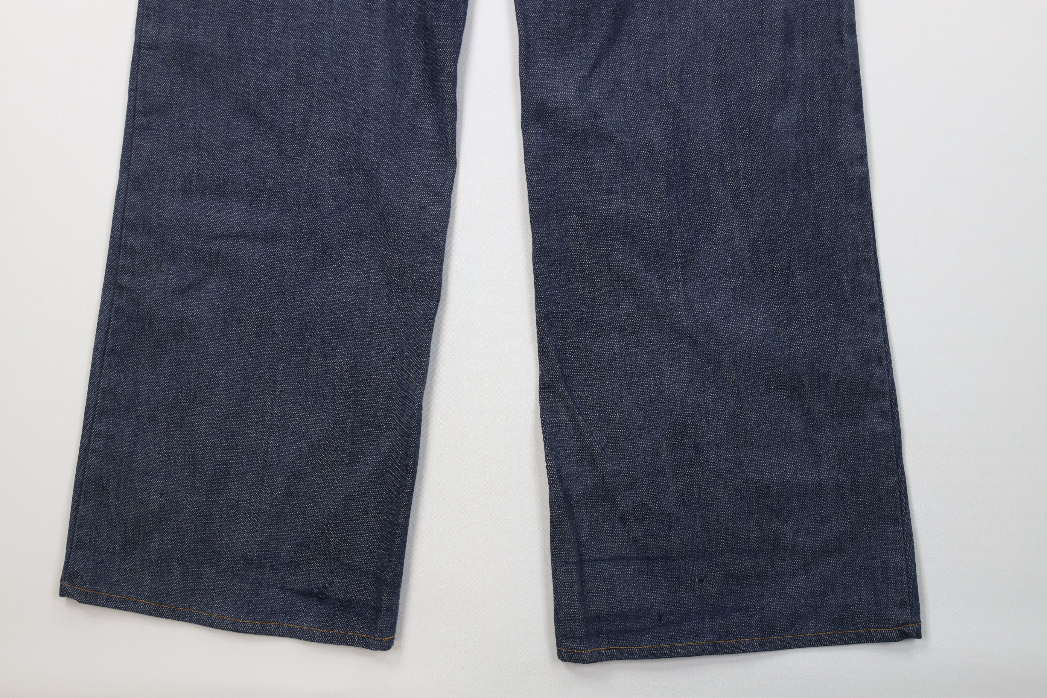 Levi's Vintage 70s Levis Orange Tab Big E Bell Bottoms Jeans USA Size US 38 / EU 54 - 15 Thumbnail