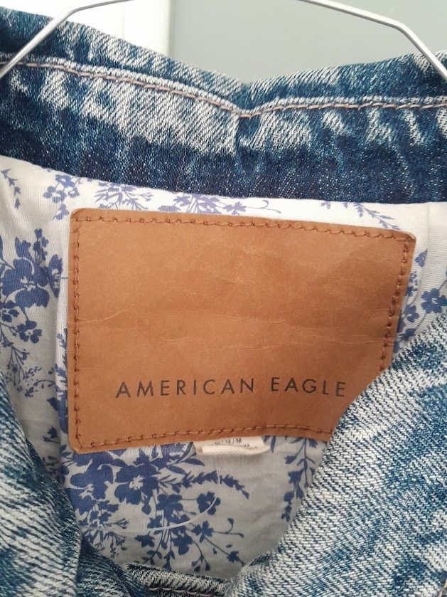 American Eagle Outfitters Denim Jacket Size M / US 6-8 / IT 42-44 - 2 Thumbnail