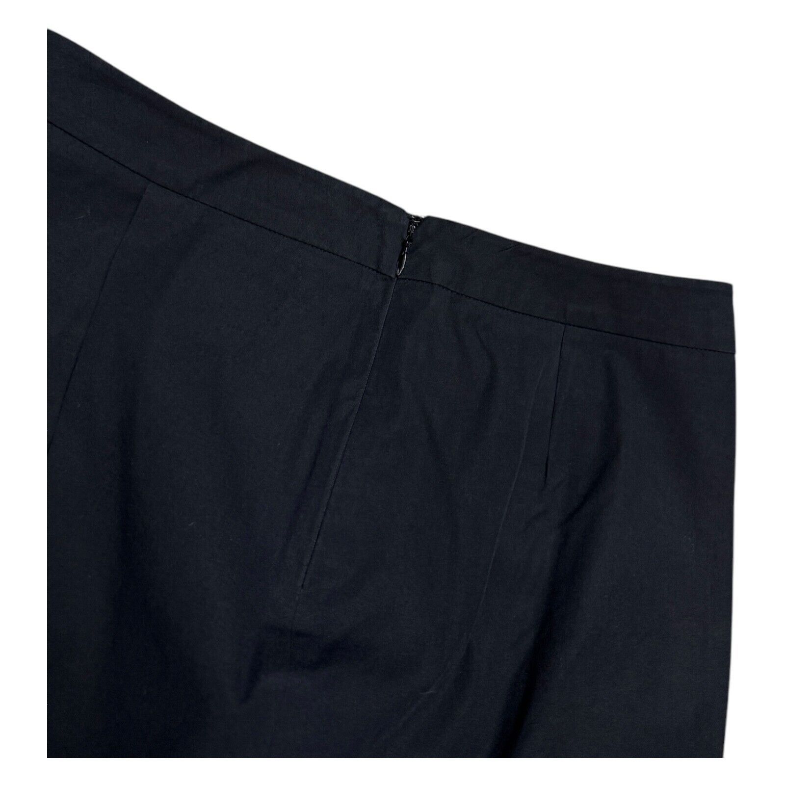 Prada PRADA Vintage Knee-Length Black Luxury Designer Skirt Size 4 Size 27" / US 4 / IT 40 - 8 Thumbnail