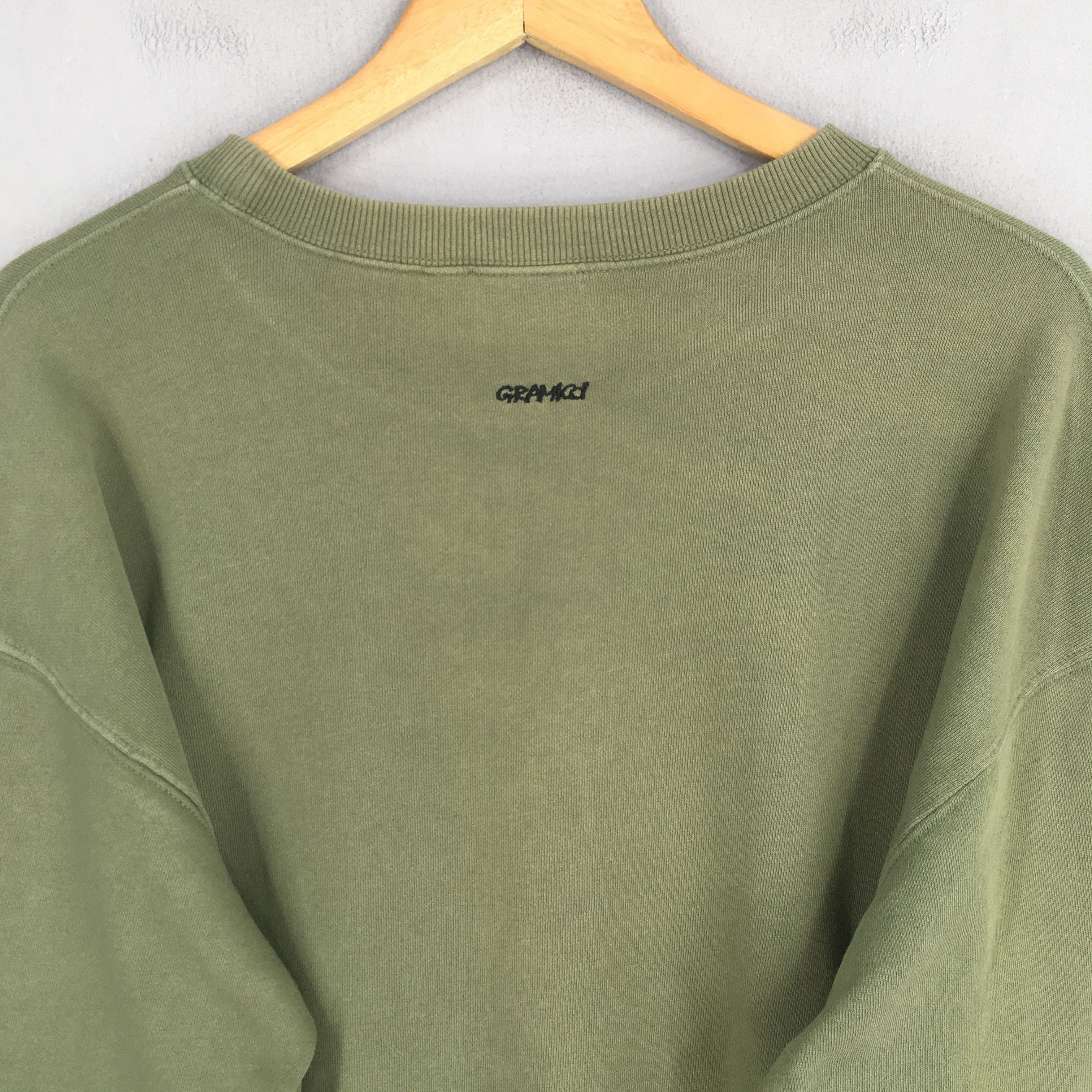 Gramicci Vintage Gramicci Usa Embroidered Logo Sweatshirt Medium Size US M / EU 48-50 / 2 - 8 Thumbnail