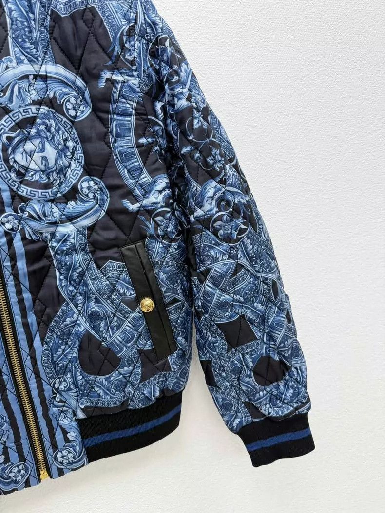 Versace Versace Mulberry silk cotton jacket Size US M / EU 48-50 / 2 - 3 Thumbnail