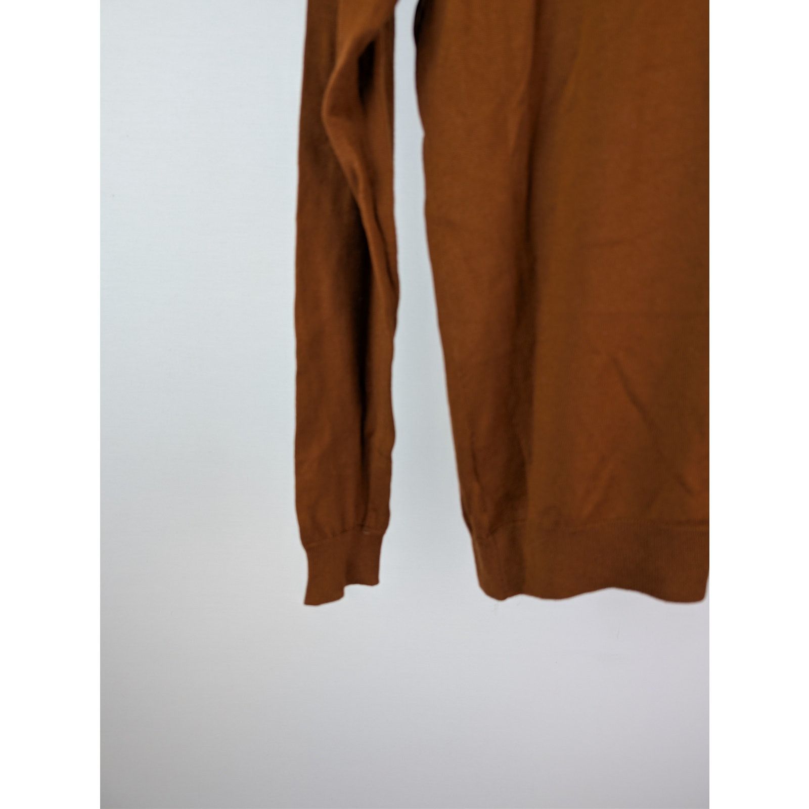 Brunello Cucinelli o1rshd1 CC20 Long-Sleeve Crewneck Sweater in Brown Size US M / EU 48-50 / 2 - 13 Thumbnail