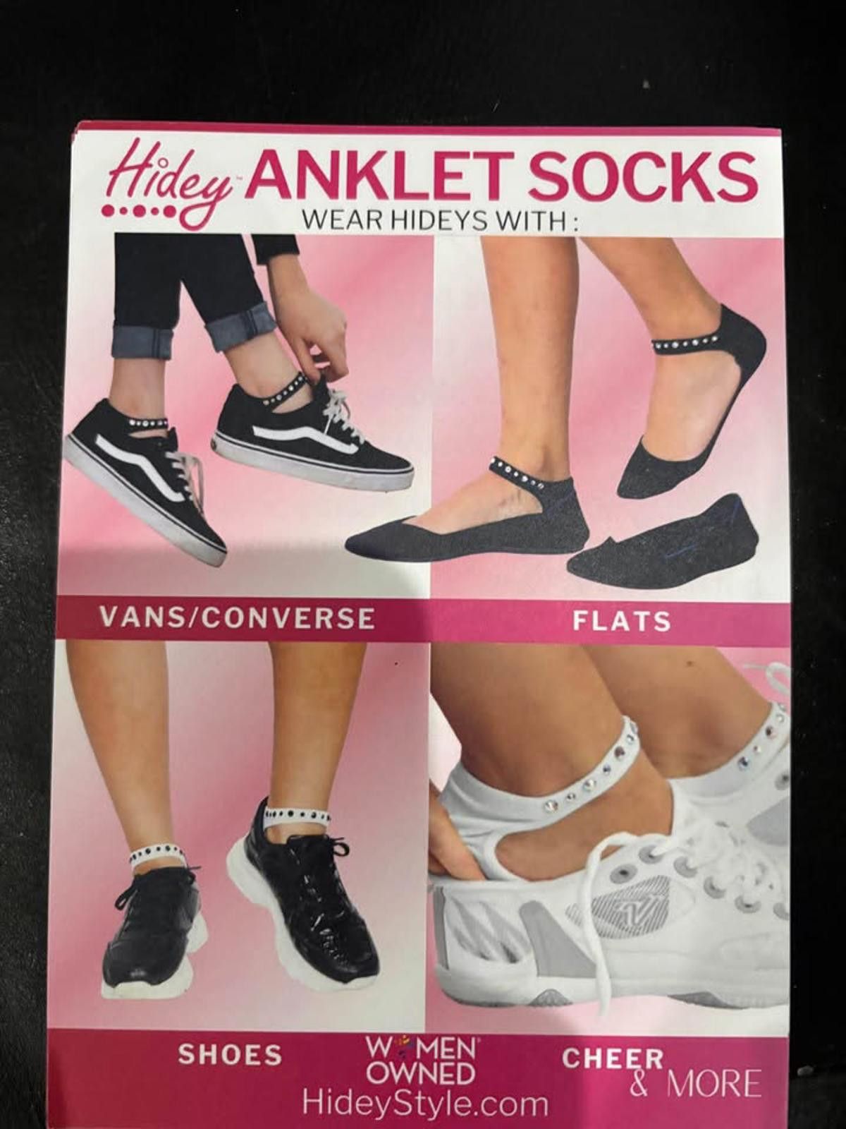 Other Hidey No Slip No Show Decorative Socks Size ONE SIZE - 1 Preview