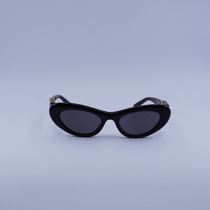 Loewe Loewe LW40156U 01A Sunglasses Shiny Black Cat Eye Frame Size ONE SIZE - 2 Thumbnail
