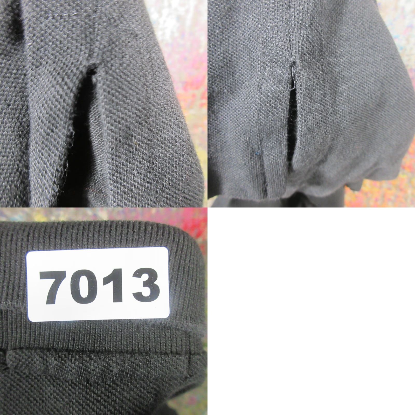 Polo Ralph Lauren VINTAGE Polo Ralph Lauren Polo Shirt Mens 2XL Solid Black Classic Cotton Knit Shirt Mens Size US XXL / EU 58 / 5 - 8 Thumbnail