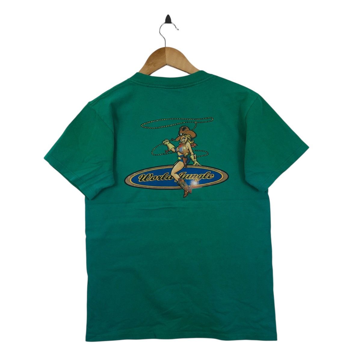 Vintage Vintage 90s WORLD JUNGLE Skateboard Surf Size S Size US S / EU 44-46 / 1 - 1 Thumbnail
