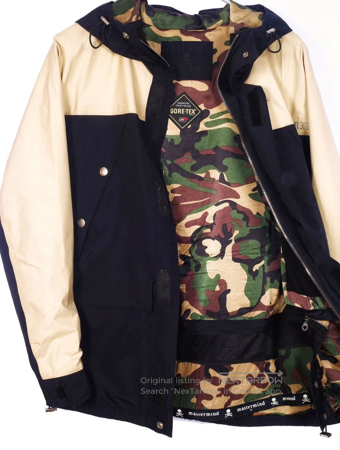 Mastermind Japan Color-Blocked Hooded Light Jacket. Size US S / EU 44-46 / 1 - 2 Thumbnail