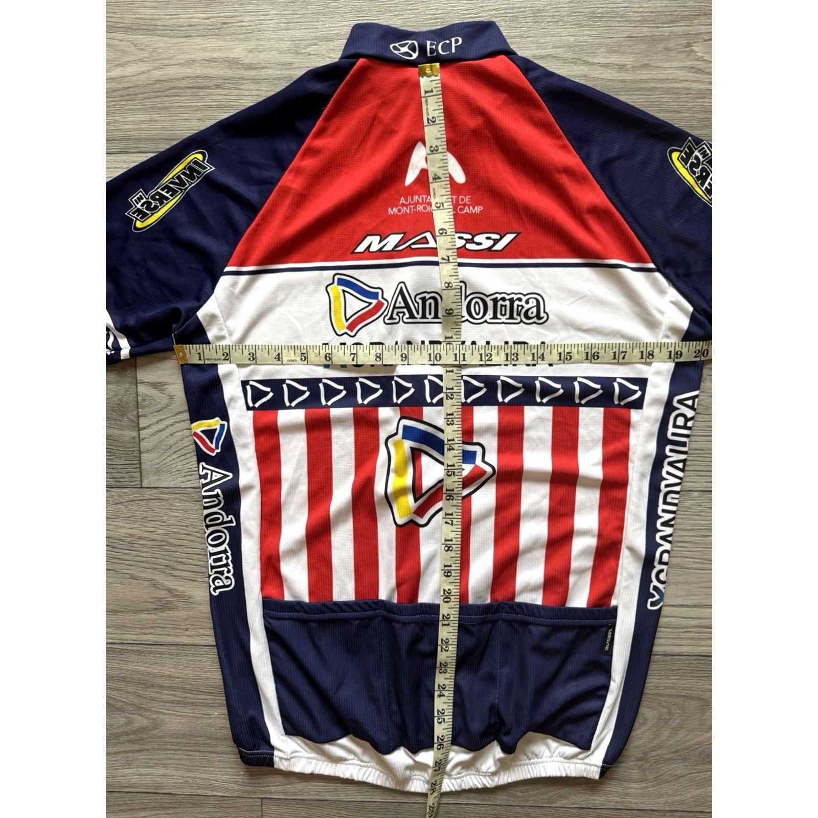 Converse INVERSE Pro Team Andorra Grandvalira Jersey 2XL Cycling Men's Multicolor Jersey Cycling Size US XXL / EU 58 / 5 - 3 Thumbnail