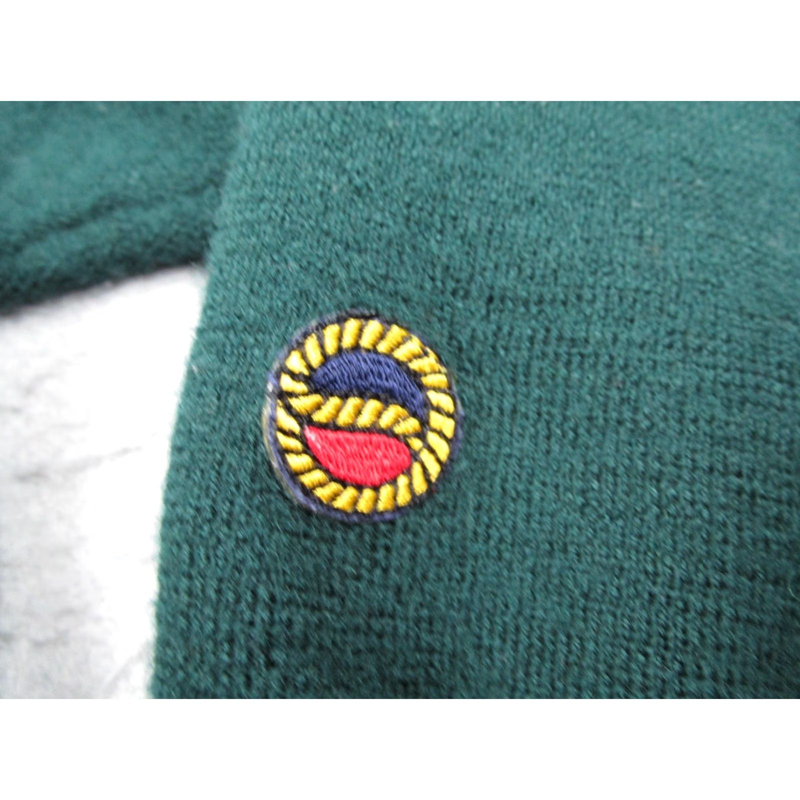 Vintage VINTAGE Busnel Wool Cardigan Sweater Women XS Green Long Sleeve Button Up Casual Retro Size XS / US 0-2 / IT 36-38 - 3 Thumbnail