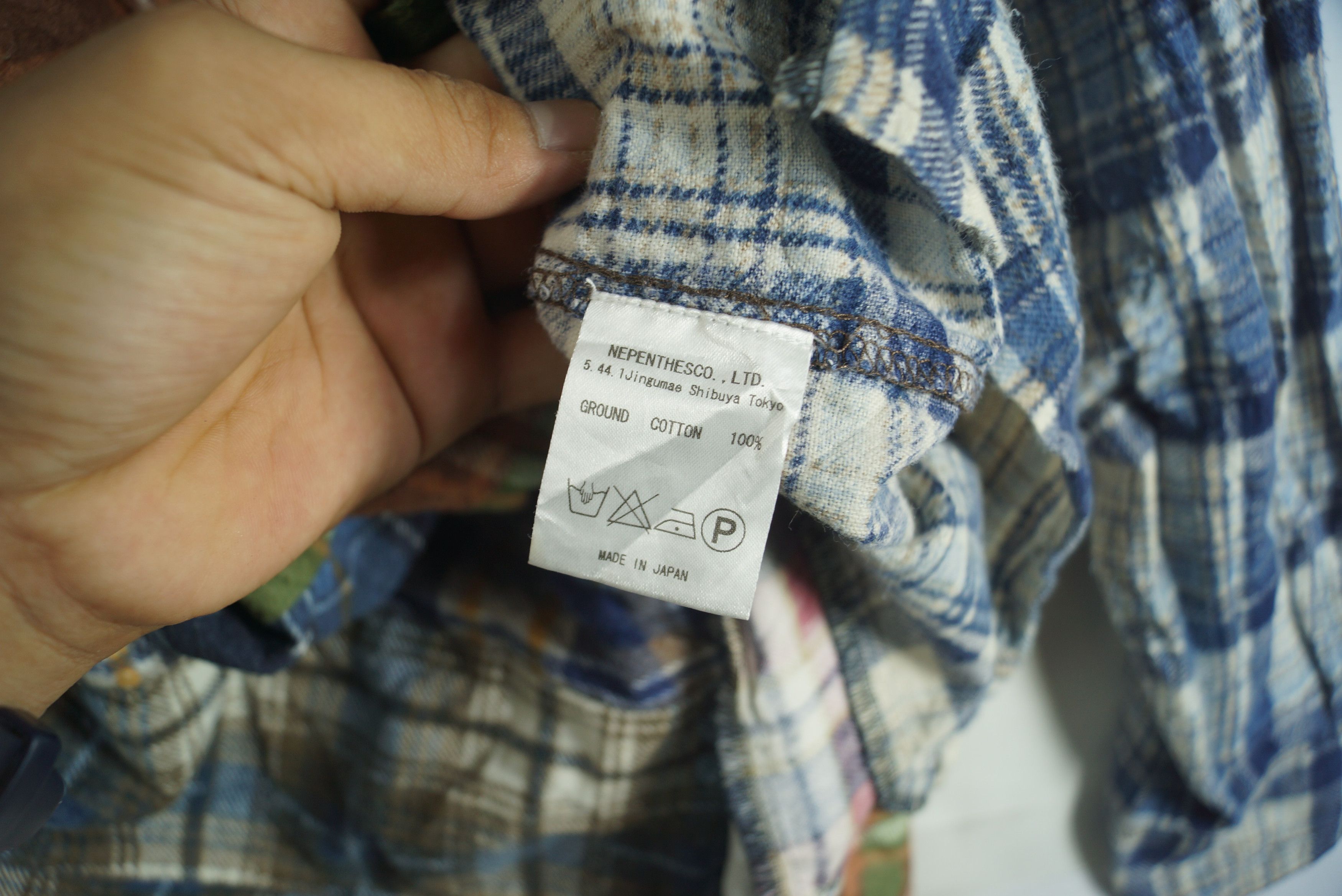 Needles Rare!! Rebuild by Needles Nepenthes Wide 7 Cut Flannel Size US S / EU 44-46 / 1 - 5 Thumbnail