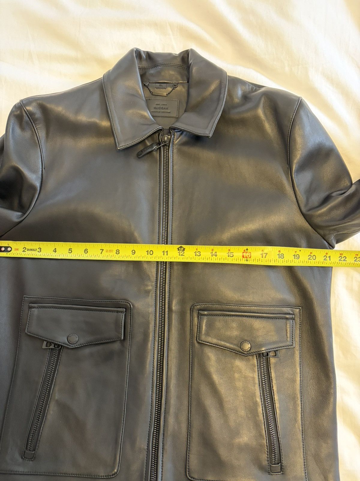 Rudsak Rudsak Leather Jacket Size US L / EU 52-54 / 3 - 6 Thumbnail