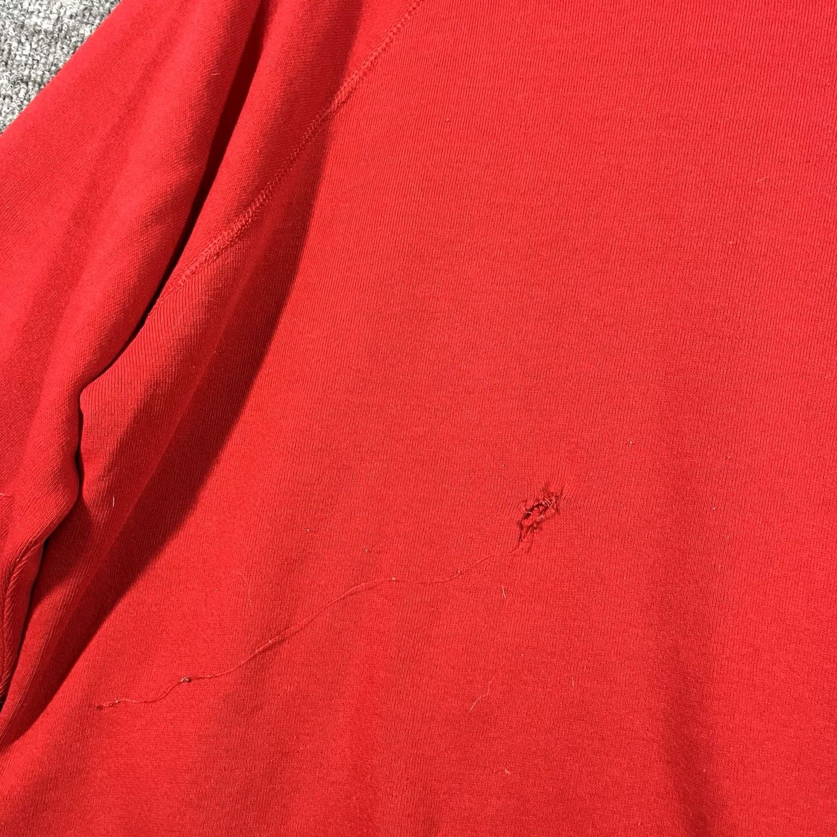 Budweiser Vintage Budweiser King Of Beers Hoodie XL Red 80s 1987 Promo Puff Print USA Size US XL / EU 56 / 4 - 7 Thumbnail