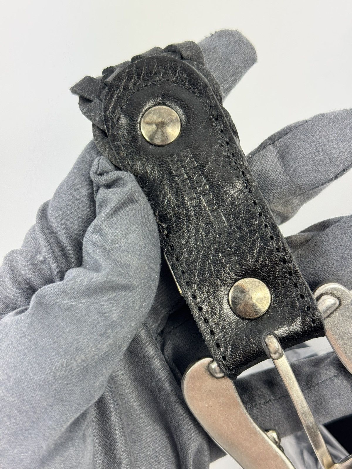 Enfants Riches Deprimes PORT OF SOULS BRAIDED LEATHER BELT SIZE 100 - 2.5cm Size 34 - 7 Thumbnail