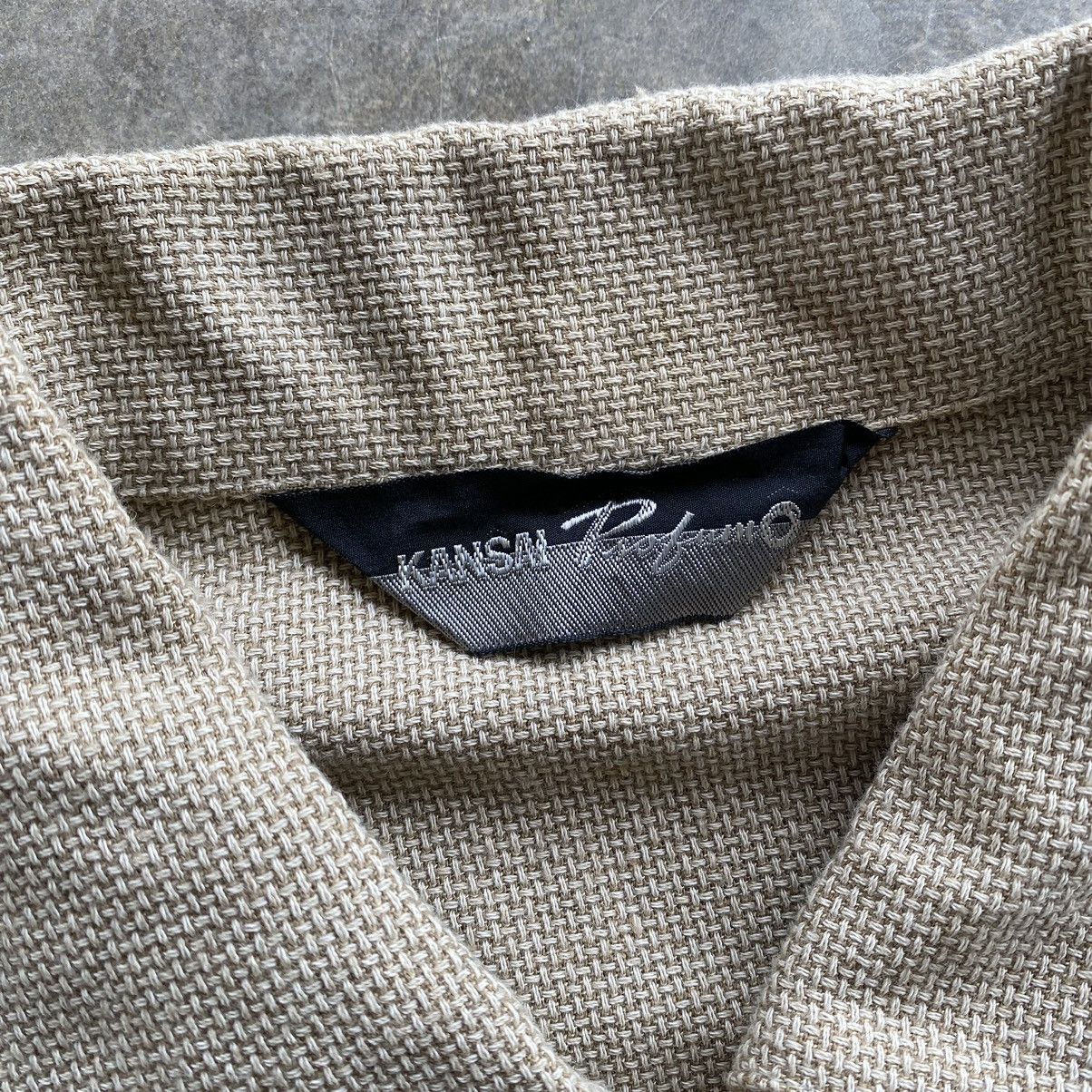 Japanese Brand × Kansai Yamamoto KANSAI PROFUMO Full Button Knit Jacket Size S / US 4 / IT 40 - 4 Thumbnail