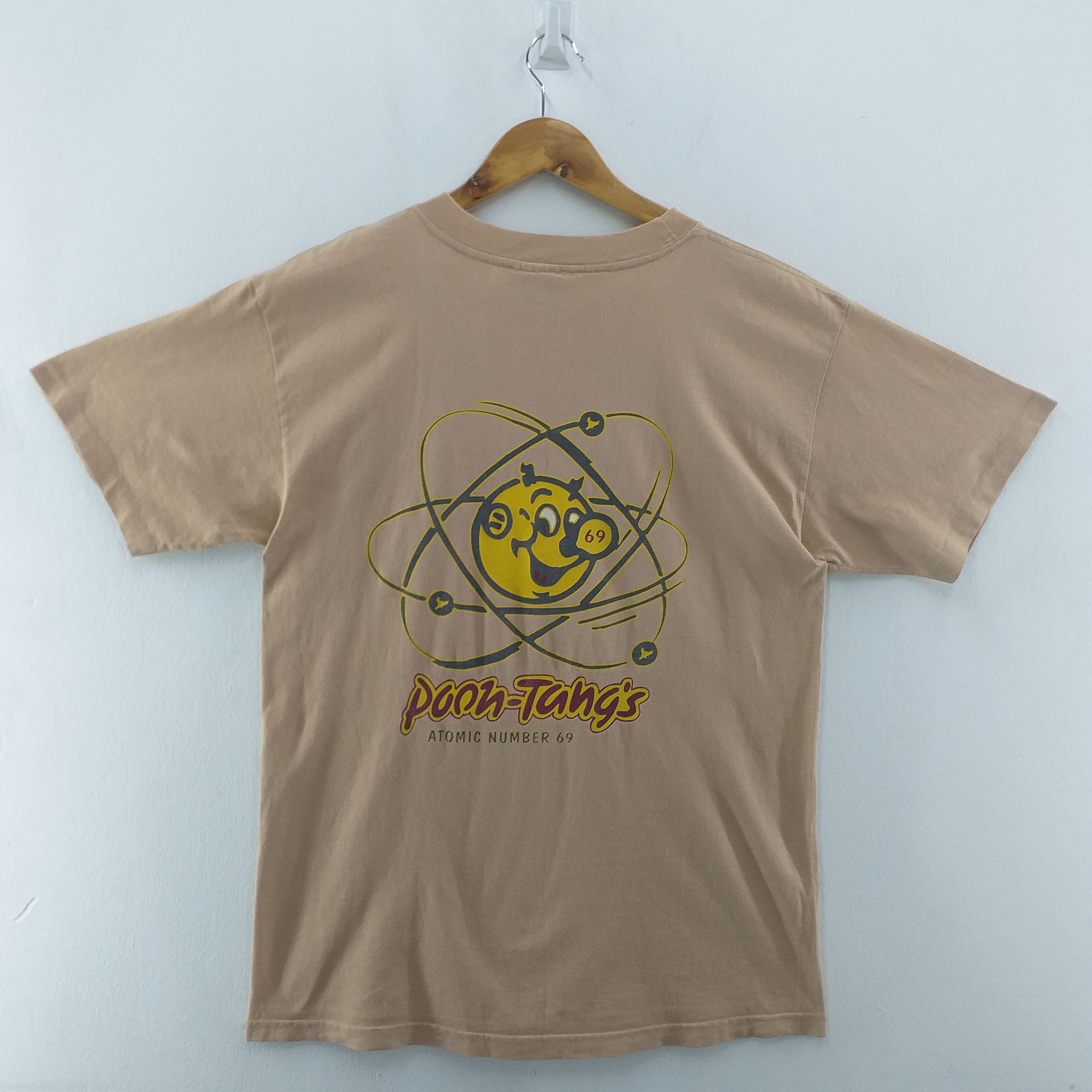 Vintage 90s Vintage Pooh Tangs Atomic Number 69 Tshirt -F016 Size US L / EU 52-54 / 3 - 2 Thumbnail