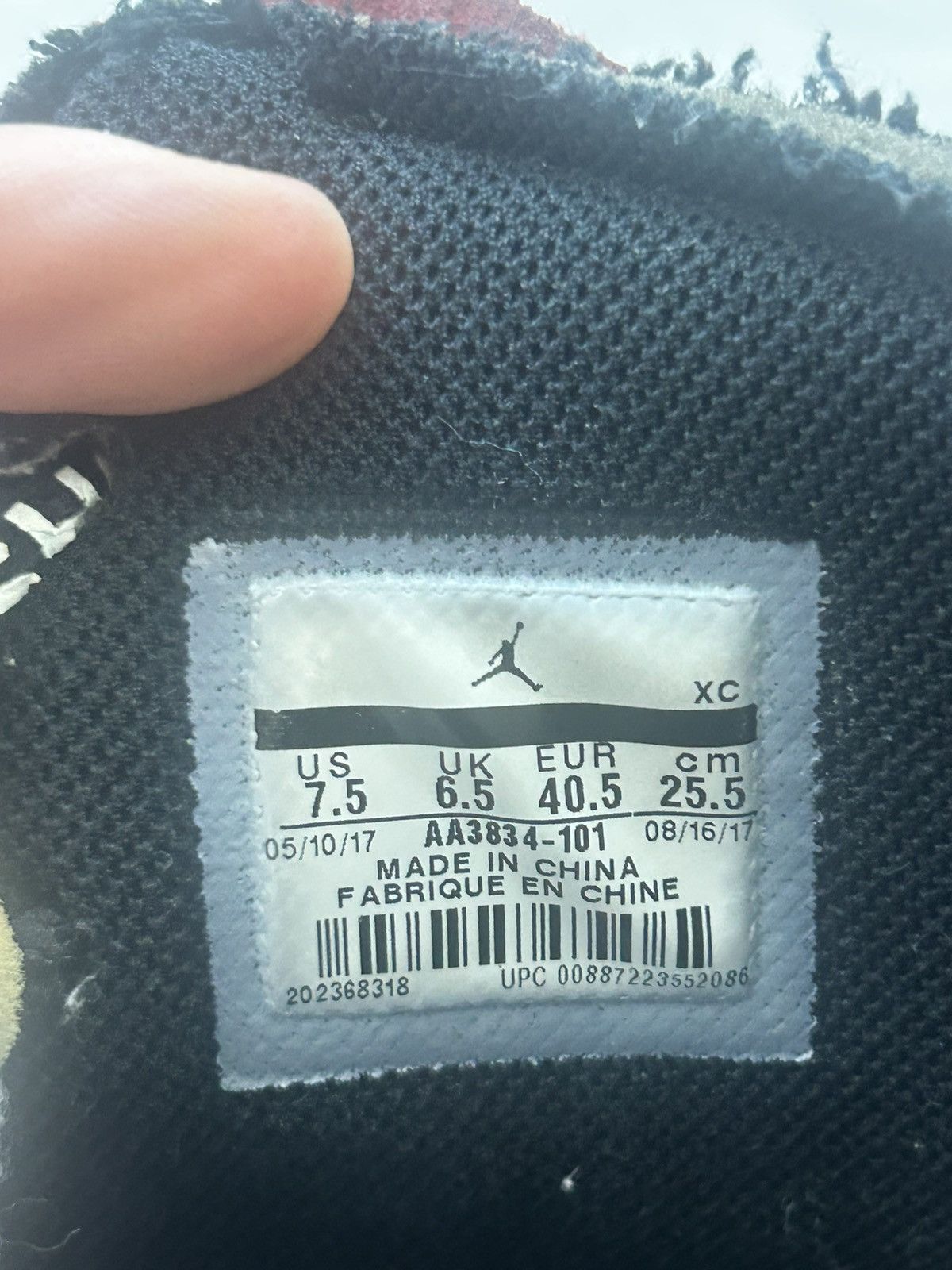 Nike × Off-White Off White Jordan 1 Chicago Size US 7.5 / EU 40-41 - 8 Thumbnail