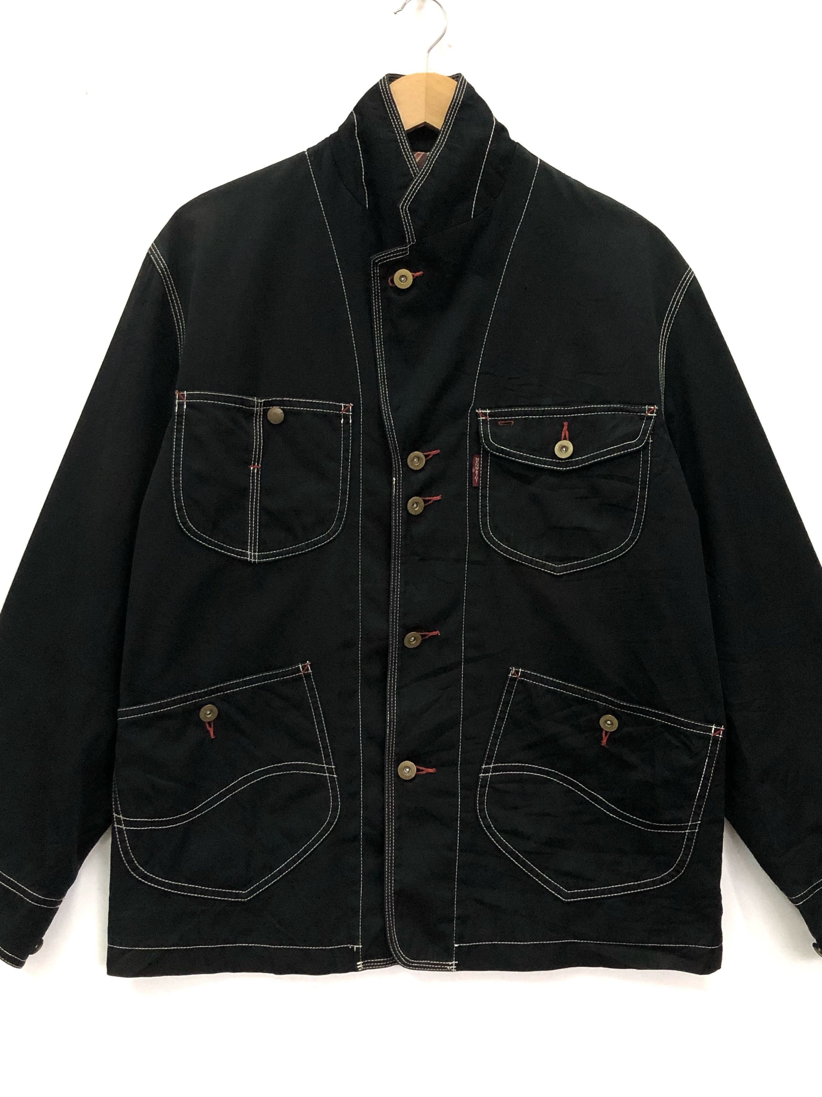 BIGI RARE🔥90’S MEN’S BIGI CHORE 6-POCKETS WORKER JACKET Size US L / EU 52-54 / 3 - 5 Thumbnail