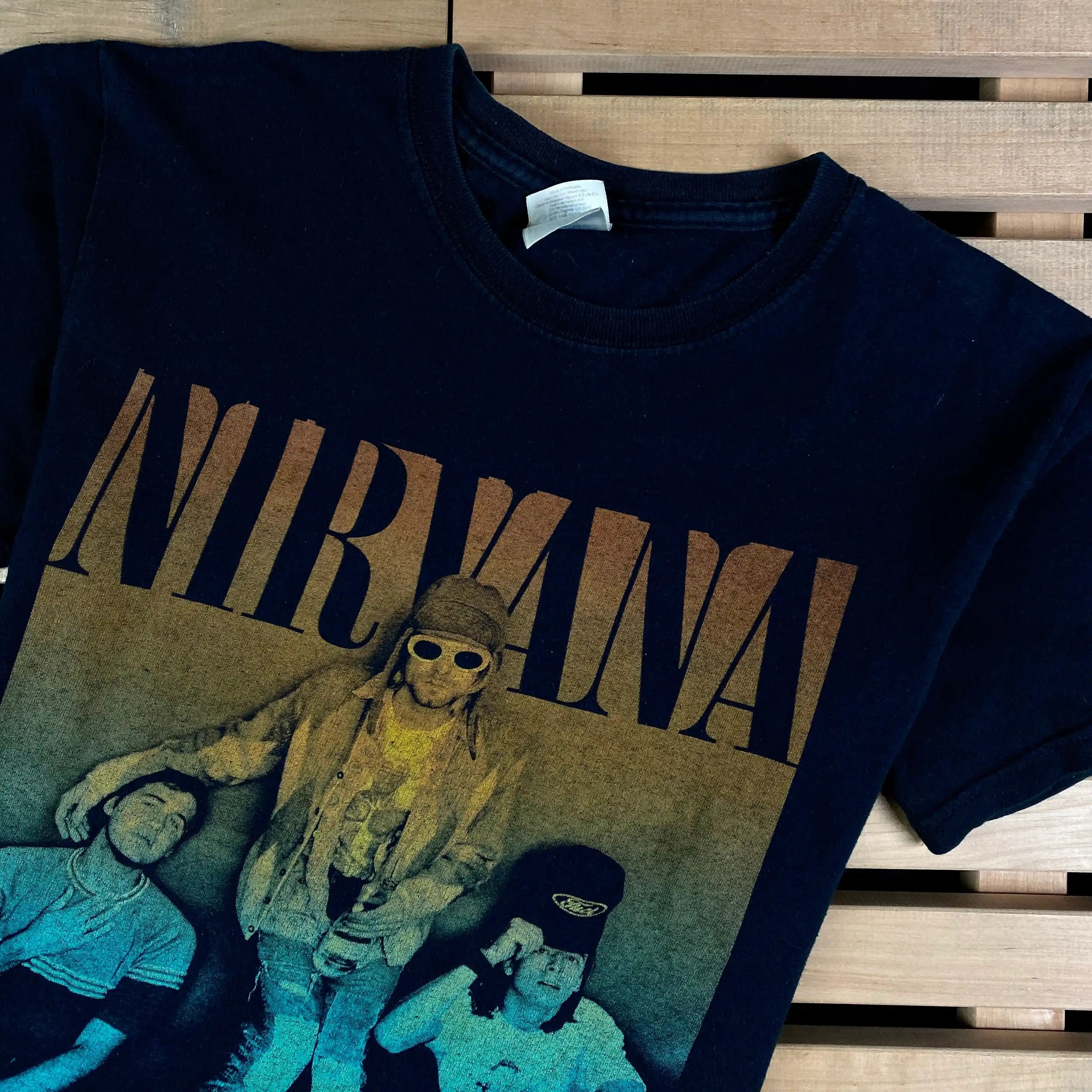 Band Tees × Nirvana × Vintage Men’s Rock T-Shirt Nirvana Vintage Size S Size US S / EU 44-46 / 1 - 2 Thumbnail