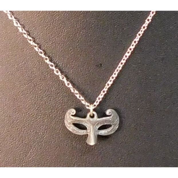 Other Dainty Masquerade Mask Pendant Necklace Size ONE SIZE - 1 Thumbnail