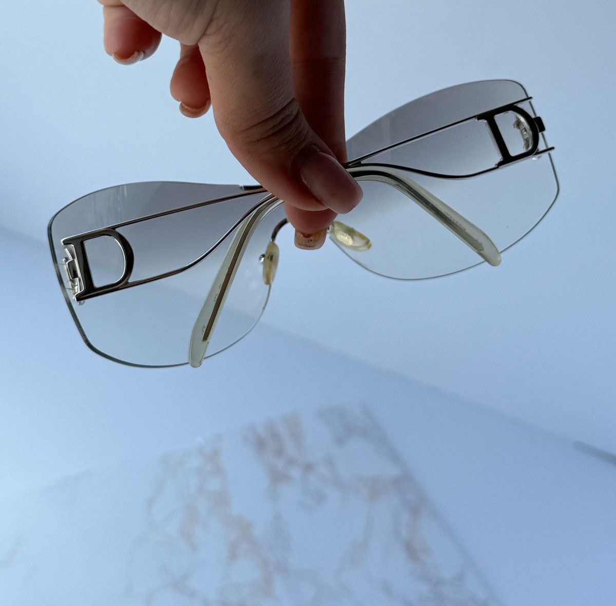 Dior Dior Galliano vintage sunglasses Diorella Size ONE SIZE - 4 Thumbnail