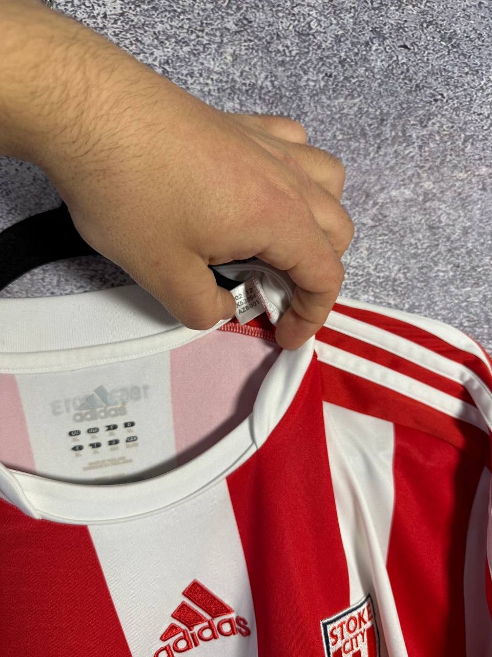 Adidas Vintage Stoke City 2012/13 Adidas Soccer Jersey Size US XL / EU 56 / 4 - 13 Thumbnail