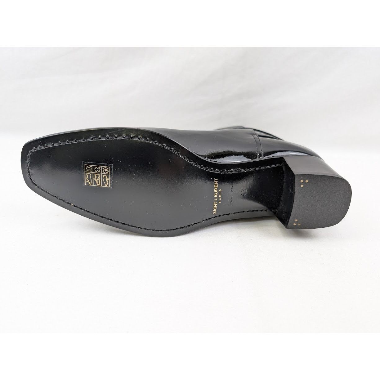 Saint Laurent Paris o1rshd1 Q:2 / Terry 45 Jodhpur Boots in Nero Size US 10 / EU 43 - 9 Thumbnail