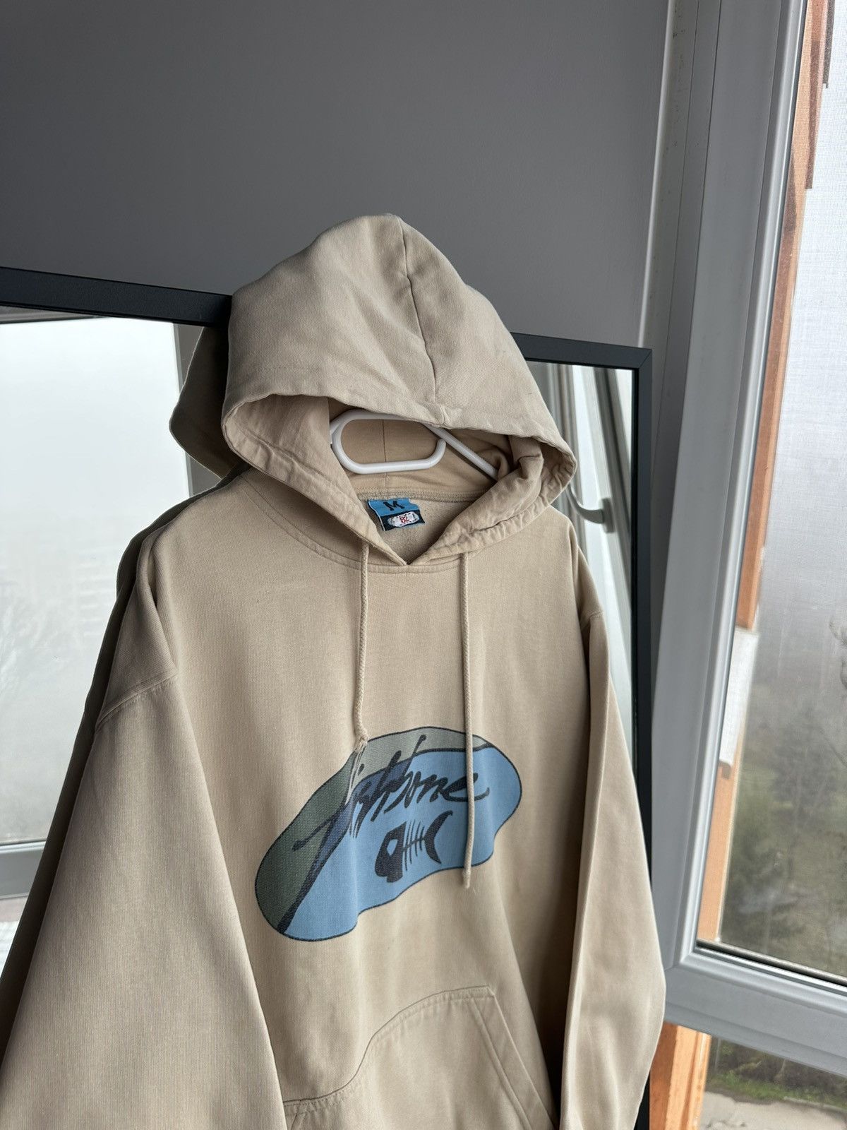 Other Vintage Fishbone Streetwear 90s Beige Hoodie Sz M Size US M / EU 48-50 / 2 - 7 Thumbnail