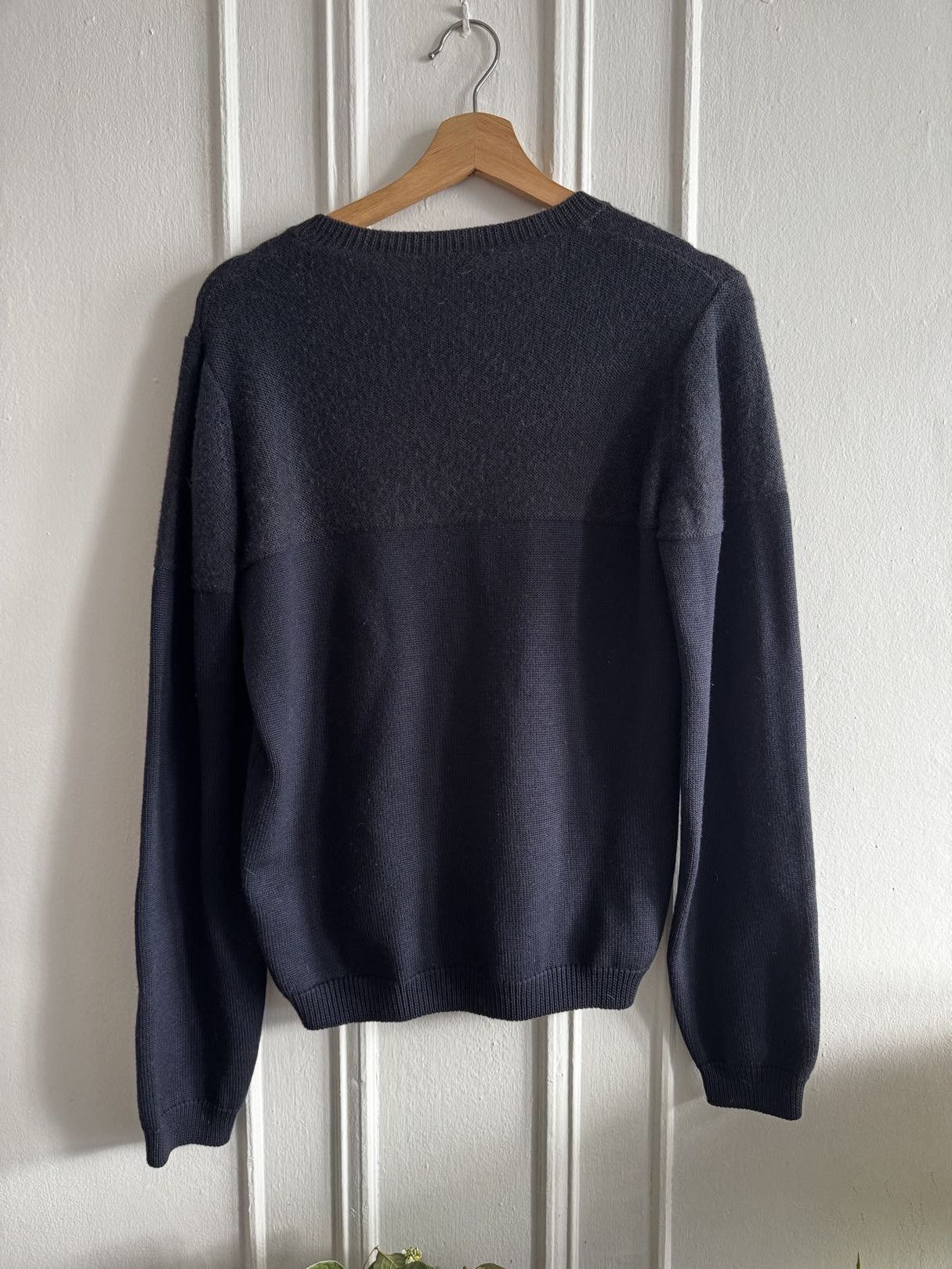 Lanvin Merino Wool/Alpaca Navy Sweater Size US XS / EU 42 / 0 - 2 Thumbnail