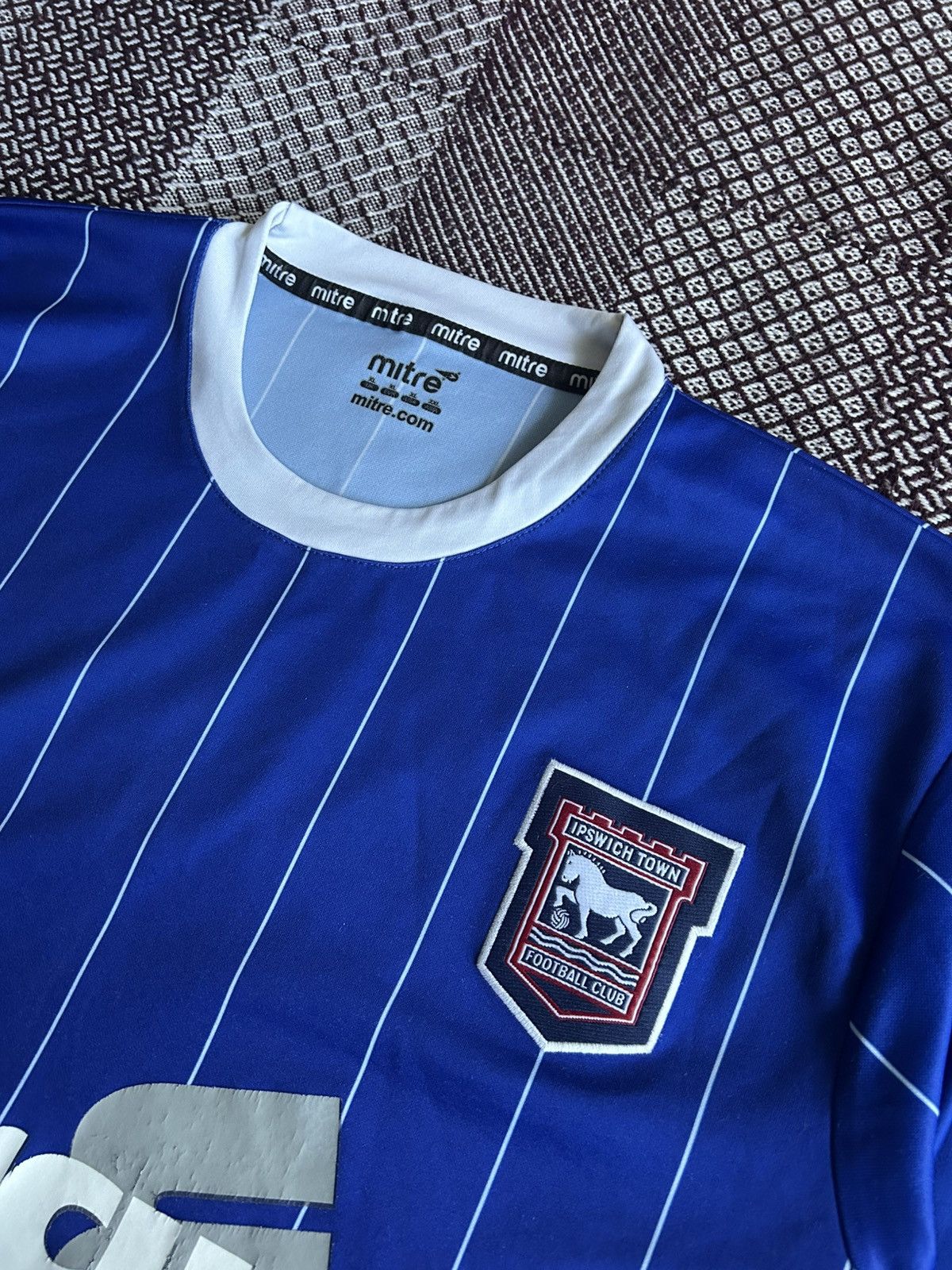Vintage Ipswich Town 2007/08 Home Football Soccer Jersey Mitre SZ XL Size US XL / EU 56 / 4 - 7 Thumbnail