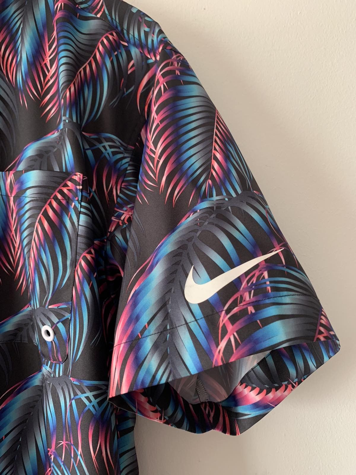 Nike 🏝️ Nike Dri-Fit Hawaiian Shirt Size US S / EU 44-46 / 1 - 3 Thumbnail