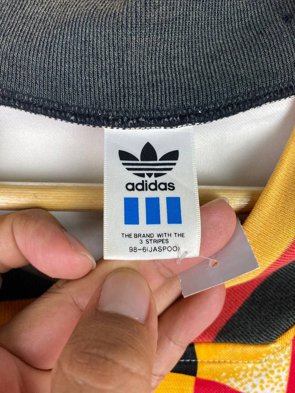Adidas vintage adidas germany tempalte jersey nice design Size US L / EU 52-54 / 3 - 8 Thumbnail