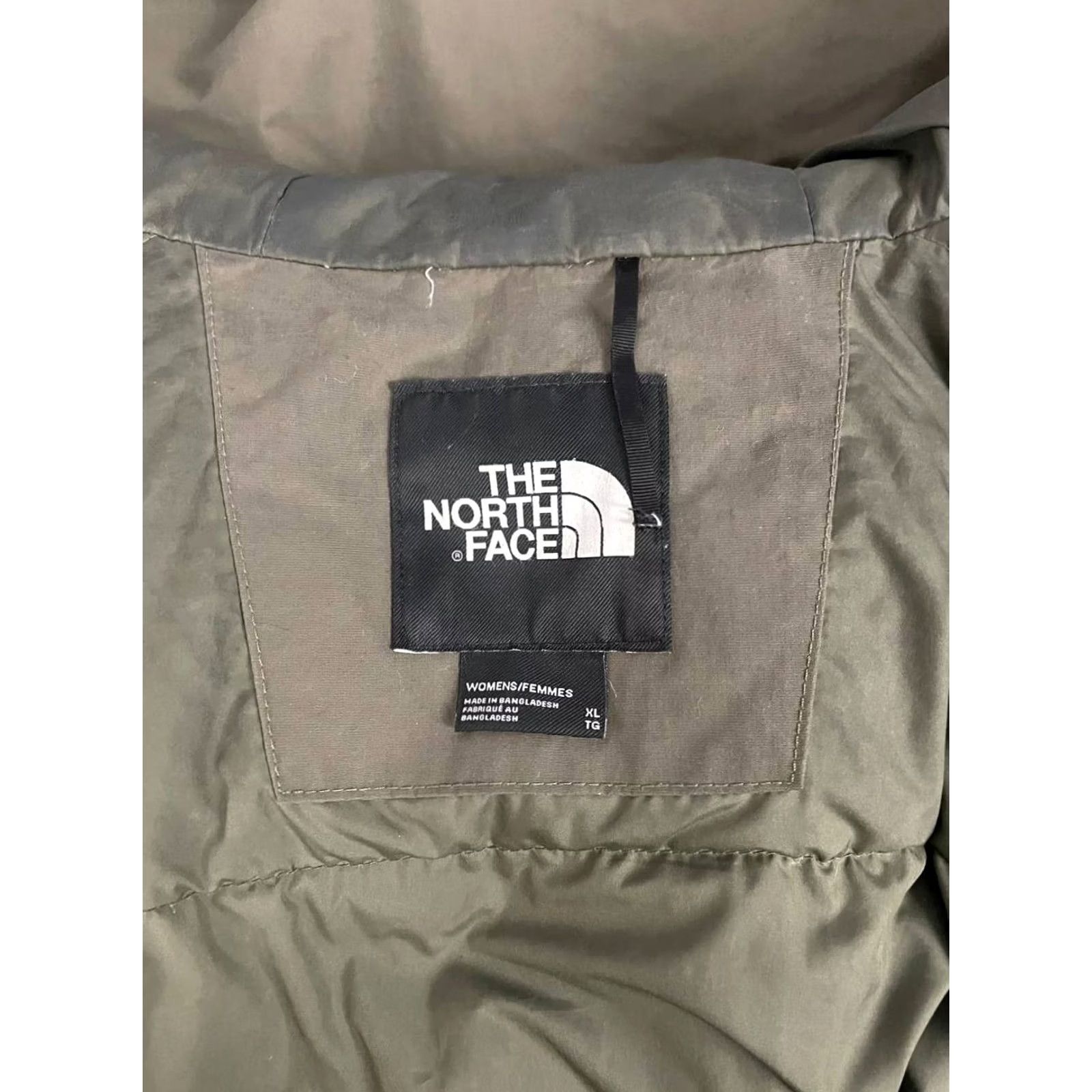 The North Face The North Face Jacket Womens XL Olive Green Hooded Size Nylon Long Sleeve Size XL / US 12-14 / IT 48-50 - 3 Thumbnail