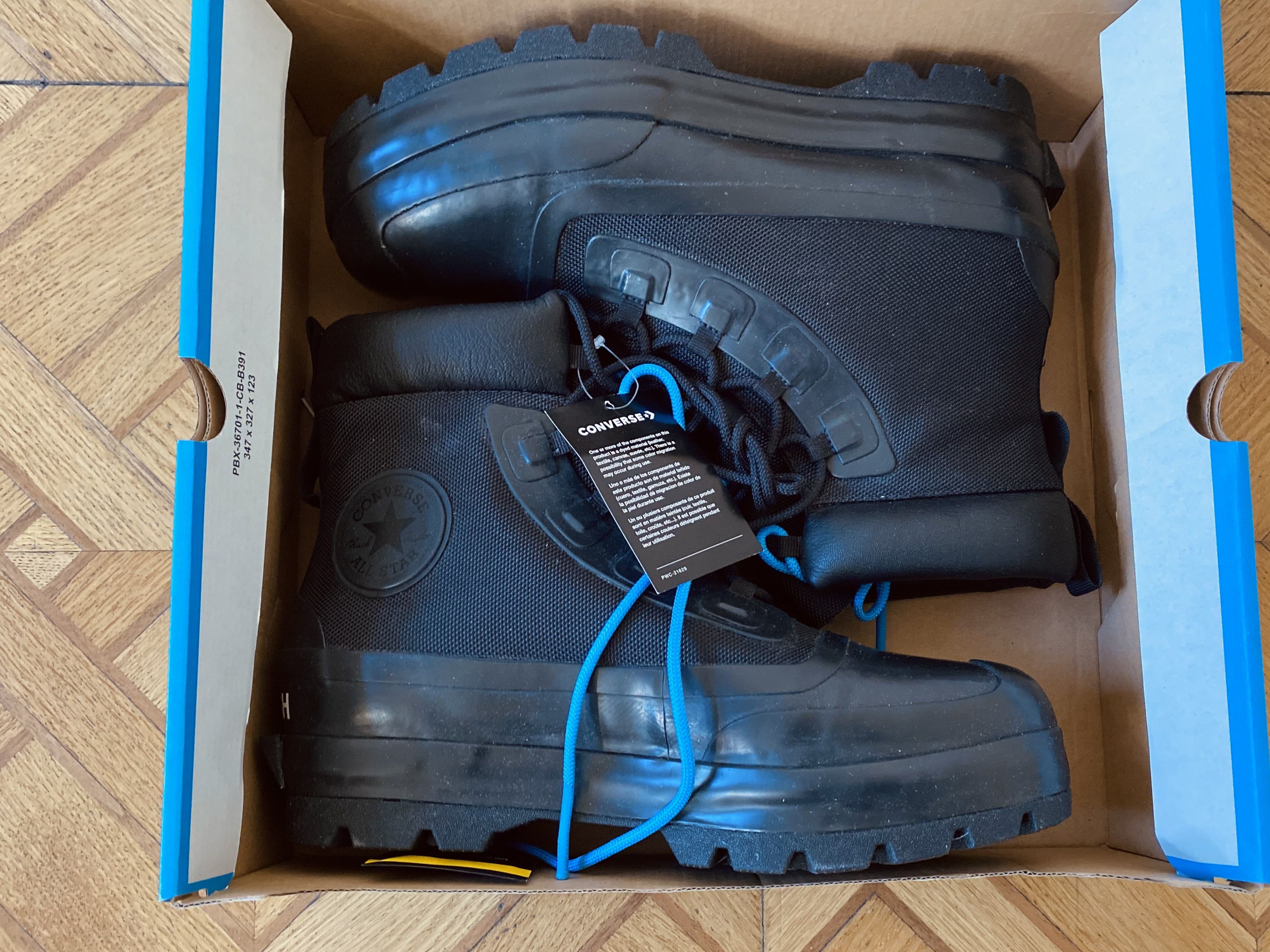 Ambush Design × Converse Converse x AMBUSH Chuck Taylor All-Star "Black" boots Size US 9.5 / EU 42-43 - 3 Thumbnail
