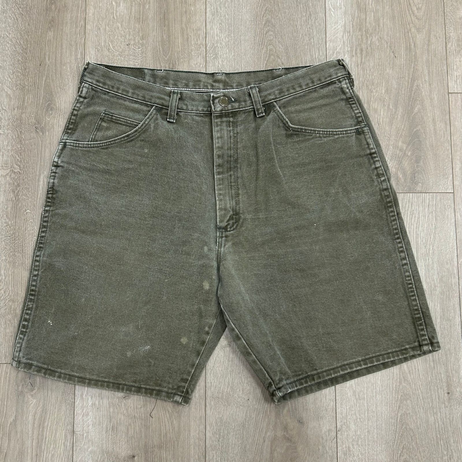 Wrangler Wrangler Light Brown Jean Shorts Jorts Size 36 B14 Size US 36 / EU 52 - 1 Thumbnail