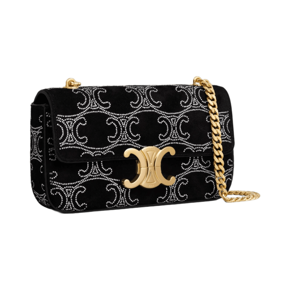 Celine o1w1db10326 115203GG6 Size:OS / Shoulder Bag in Black/White Size ONE SIZE - 2 Thumbnail