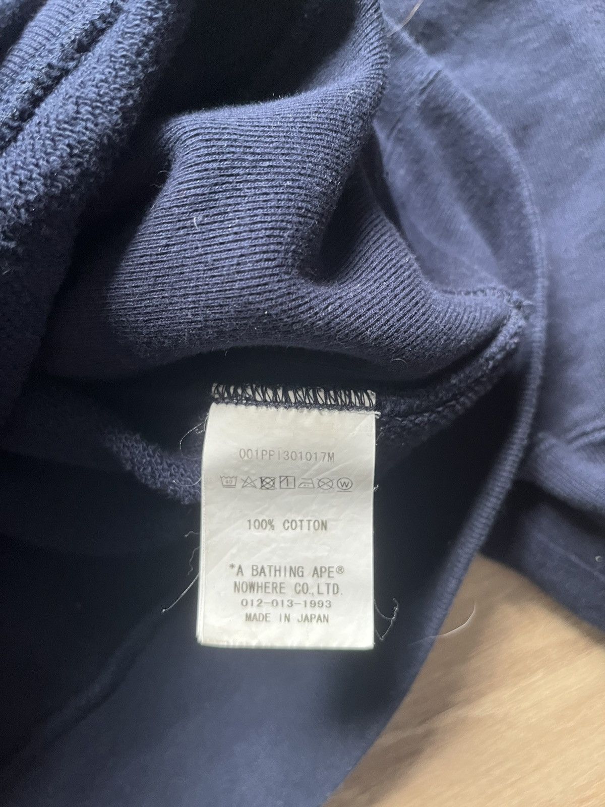 Bape Bape shark navy hoodie rare streetwear luxury drip swag Size US L / EU 52-54 / 3 - 10 Thumbnail