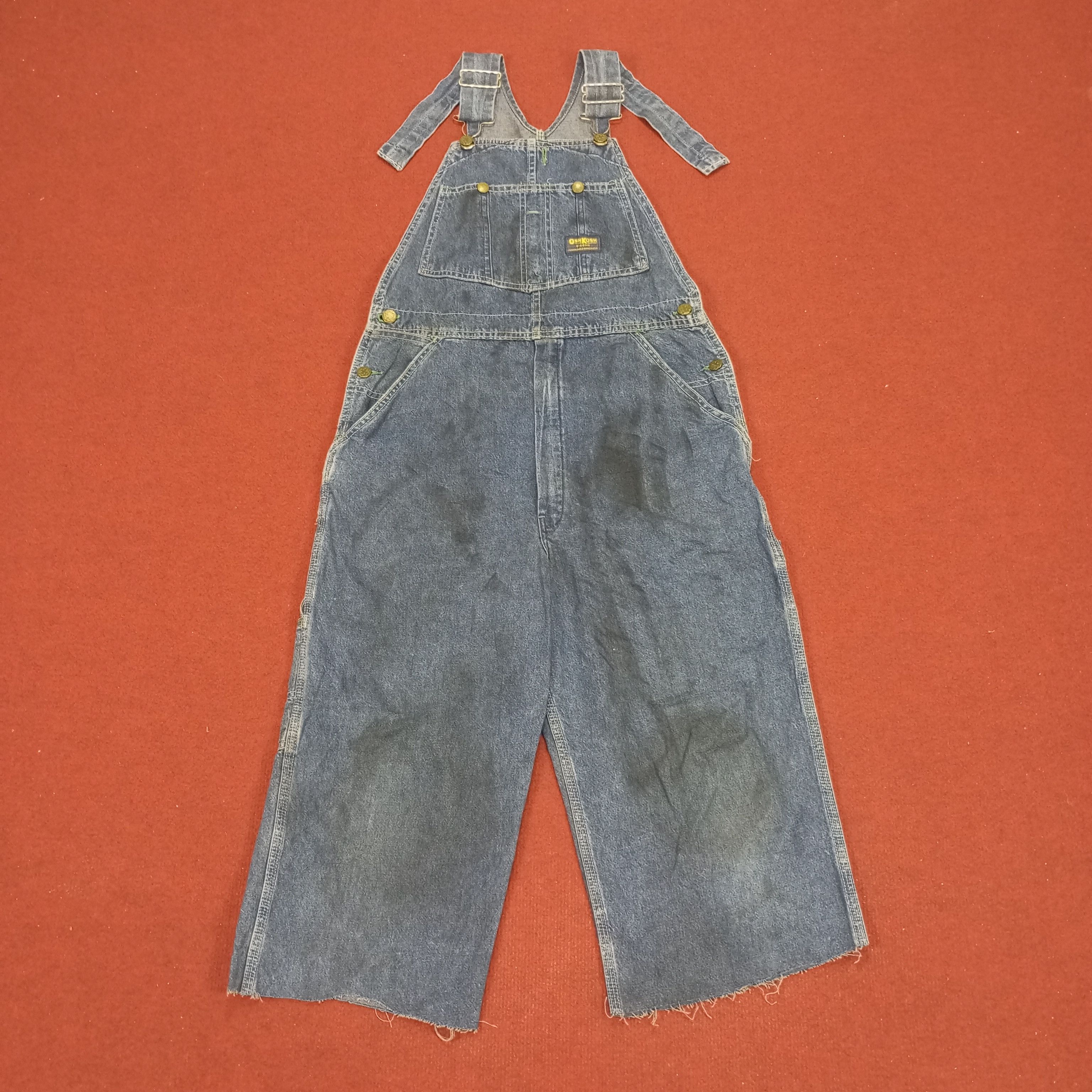 Oshkosh × Vintage Oshkosh Workwear Style Overall Pants Size US 31 - 1 Thumbnail