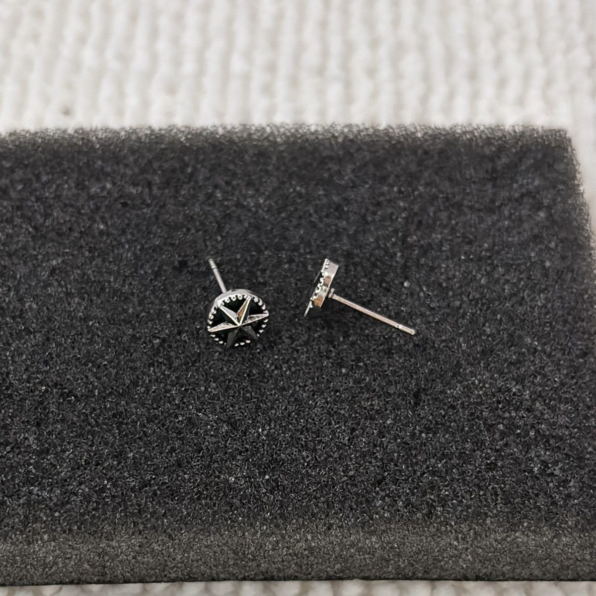Other 7mm Small Star Stud Earrings for Men Women Hip Hop Unisex Size ONE SIZE - 5 Thumbnail