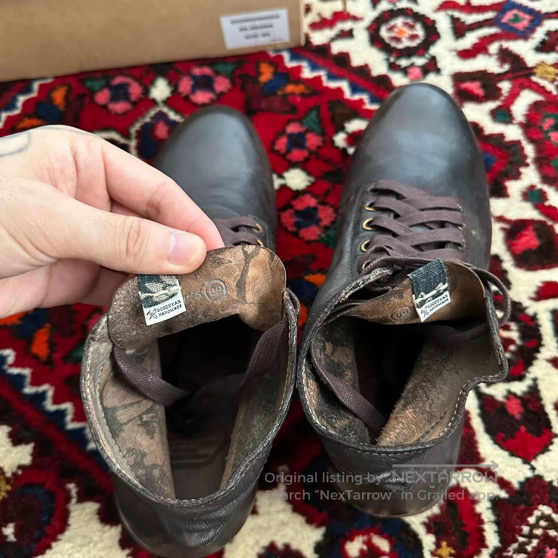 Visvim visvim brigadier boots in original mud dye. Size US 9 / EU 42 - 6 Thumbnail