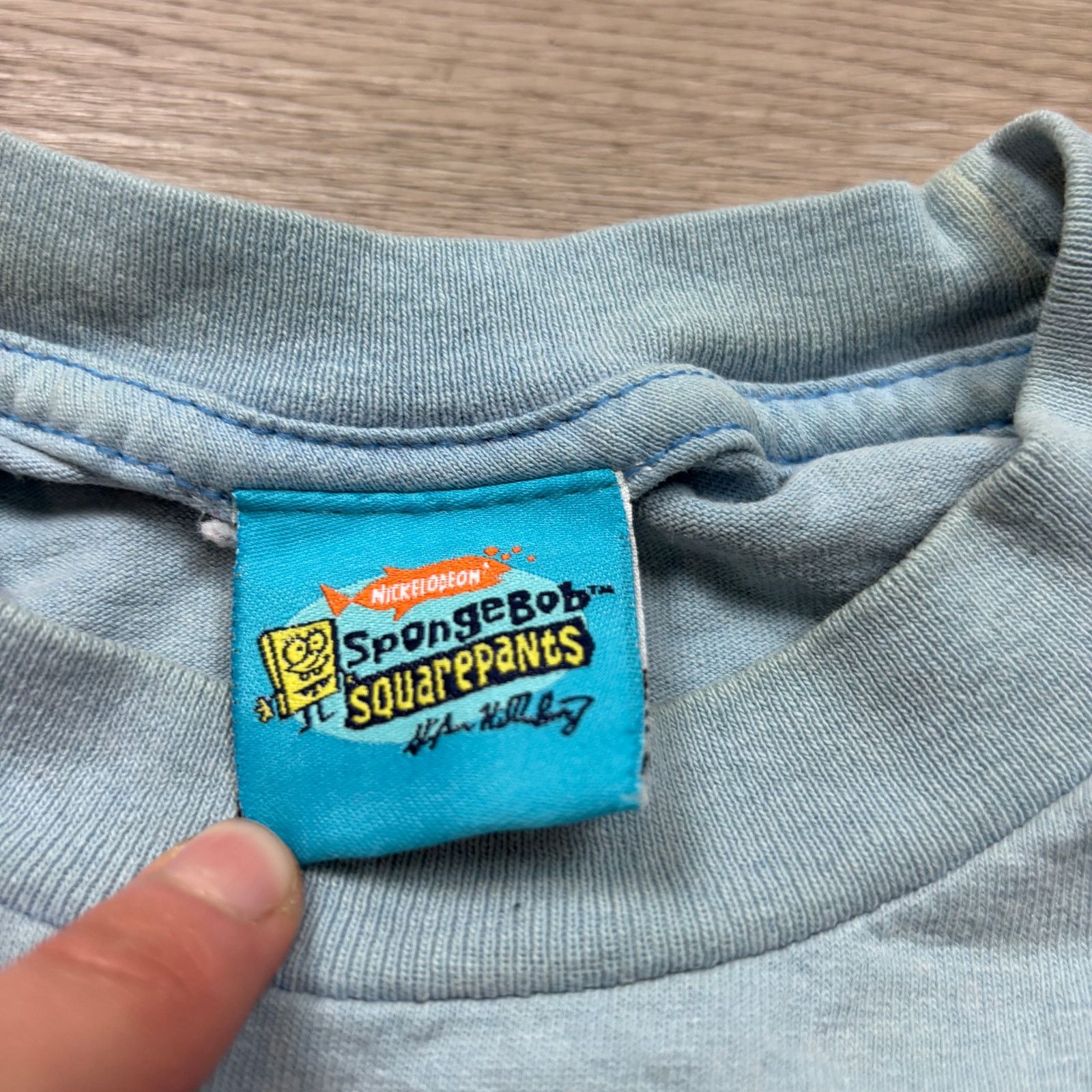 Other Vintage 2002 Spongebob Squarepants Patrick Promo T Shirt L Size US L / EU 52-54 / 3 - 6 Thumbnail