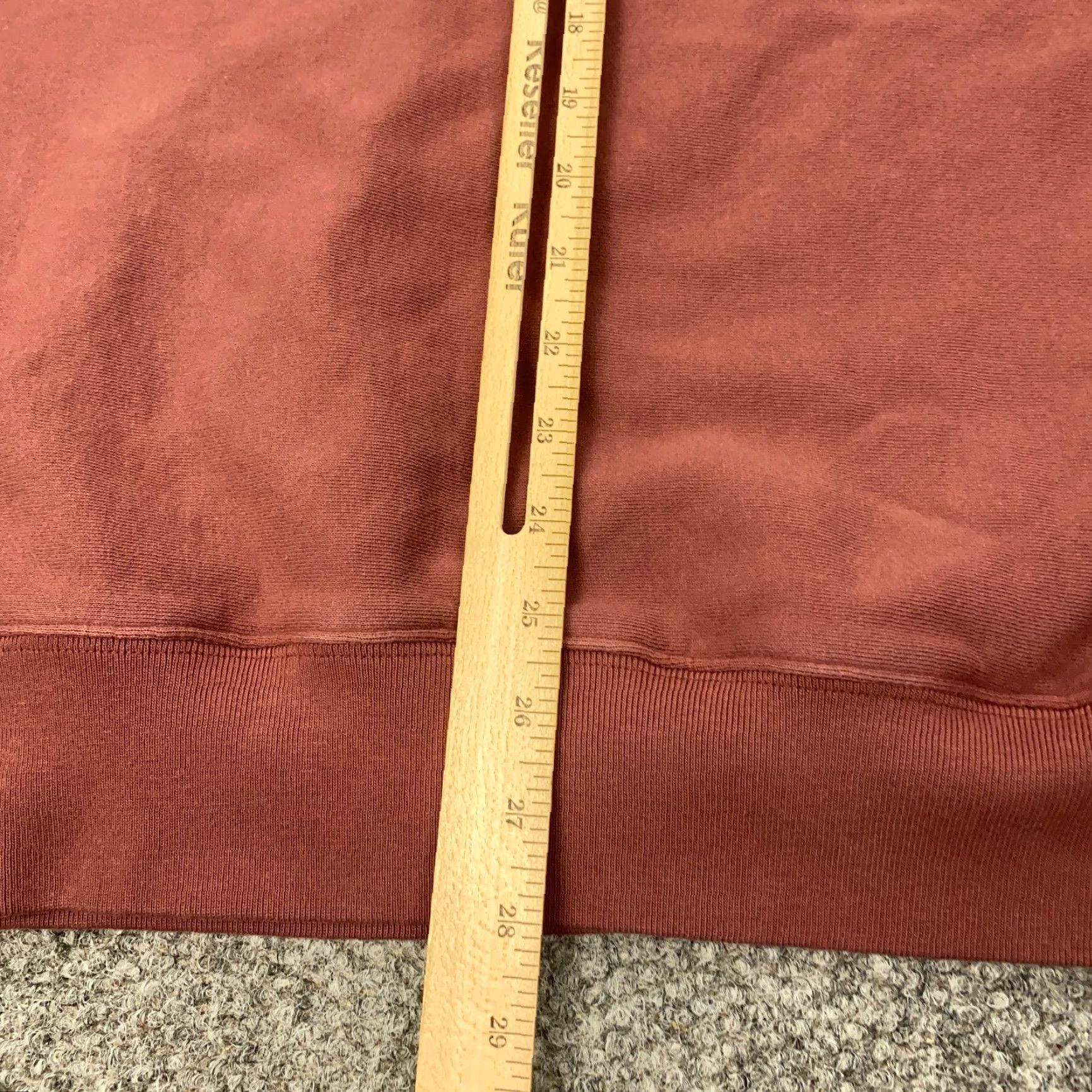 VINTAGE Stussy Logo Hoodie Men 2XL Pullover Fleece Maroon Fall Winter Hip Hop