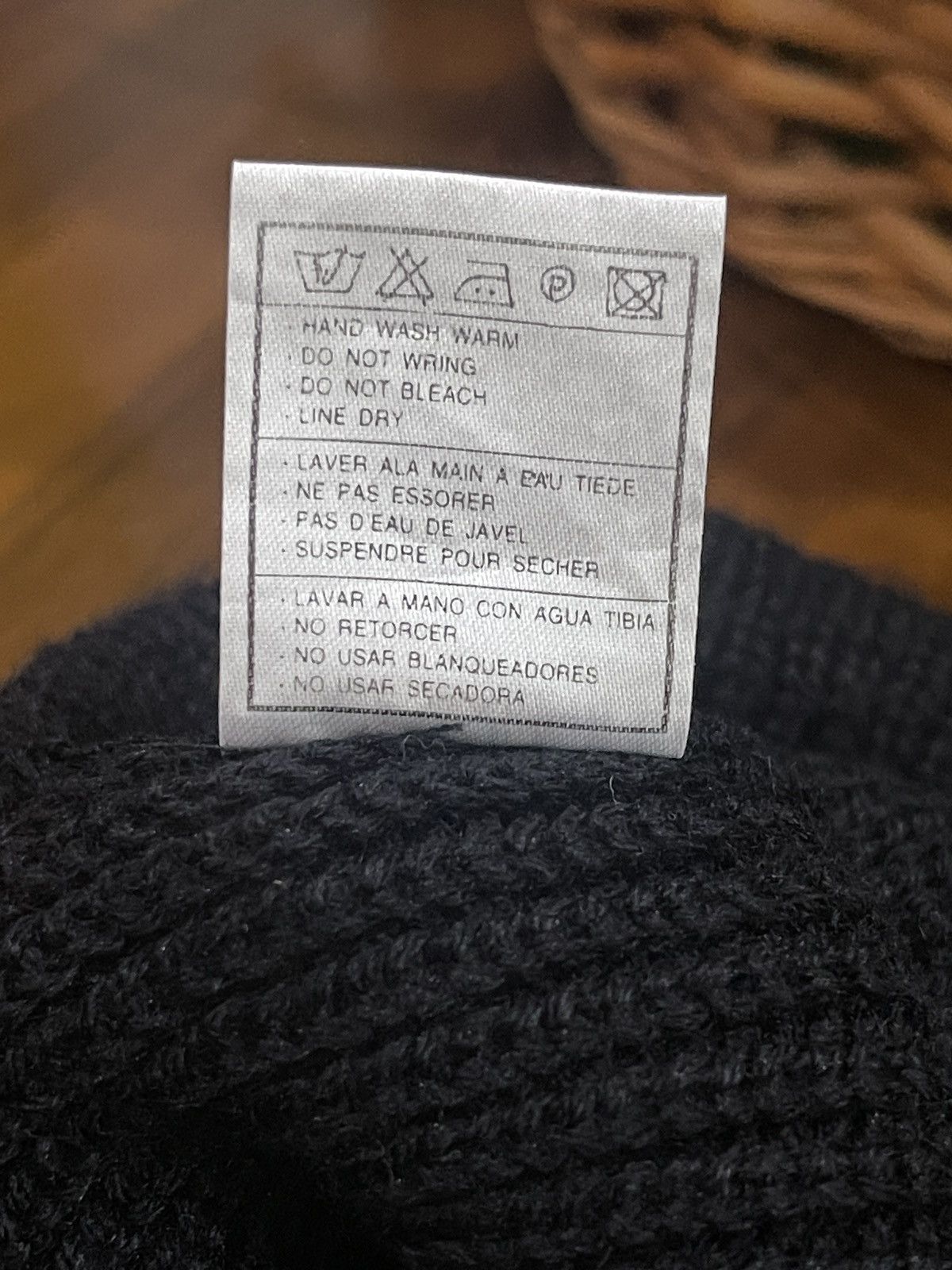 Nike 90s Nike Black Beanie Hats Size ONE SIZE - 5 Thumbnail