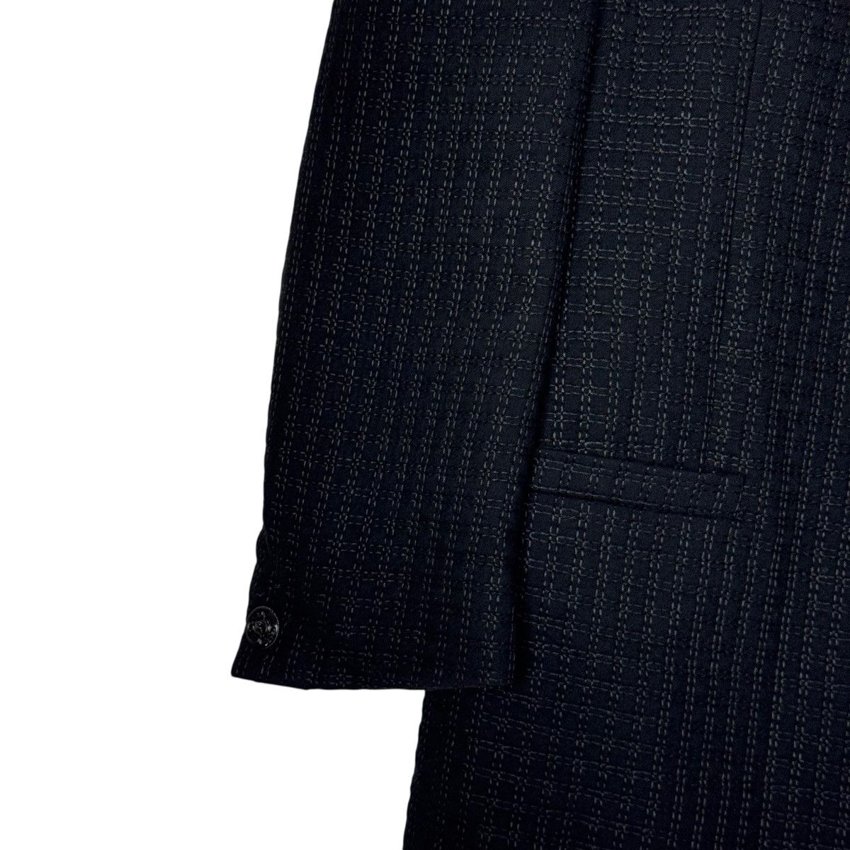 Versace Gianni Versace Block Pattern Rare Italian Coat Size US M / EU 48-50 / 2 - 2 Thumbnail