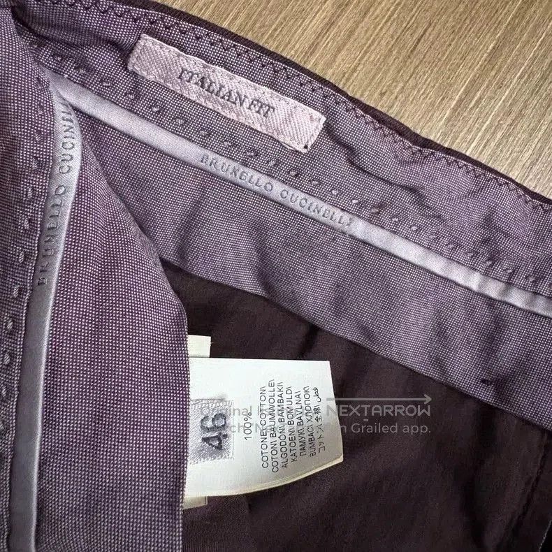 Brunello Cucinelli Brunello Cucinelli Men's Classic Casual Pants. Size US 28 / EU 44 - 6 Thumbnail